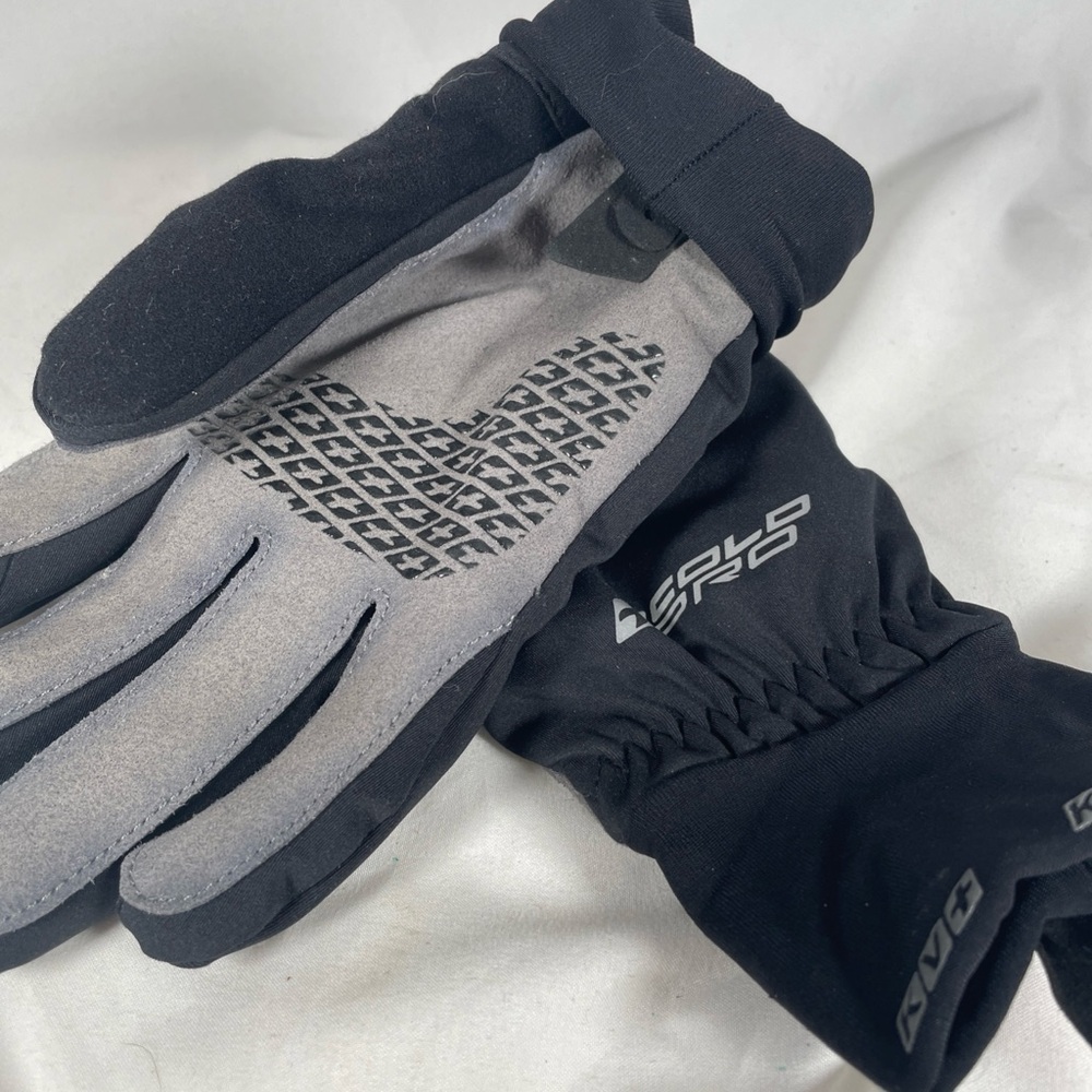 Black and Gray Men's Ski KVPlus Gloves